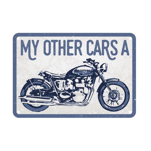 Oxford Oxford garage metal sign: my other cars a